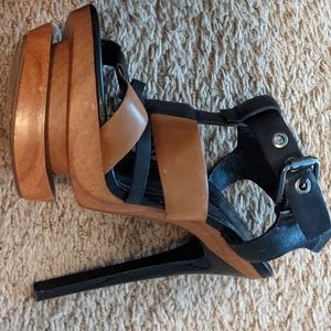 Jessica Simpson double pump sandals